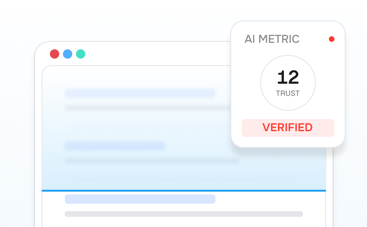 Trust is Now Measurable